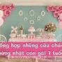 Chúc Con Gái Sinh Nhật Tuổi 20