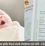 Đi Làm Giấy Khai Sinh Mang Theo Những Gì