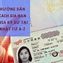 Thủ Tục Gia Hạn Visa Shyu Ở Nhật