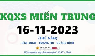 Xổ Số Miền Trung Thứ Năm Ngày 30 Tháng 11